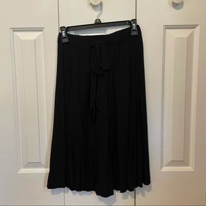 Black Mid-length Skirt
